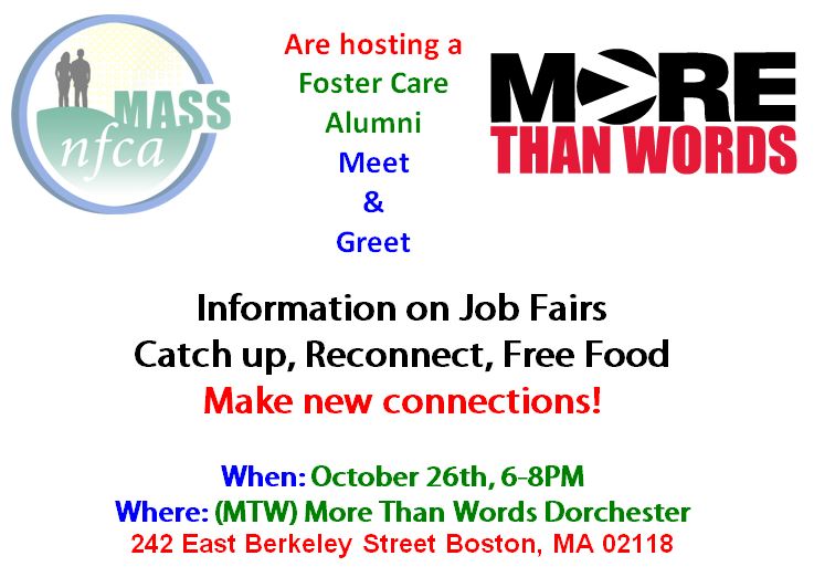 Foster Care Alumni Meet & Greet - Boston